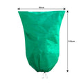 Plant Covers Freeze Protection Covers Frost Cloth Plant Anti-Freeze Shrub Protection Bag with Zipper Drawstring Frost Blankets