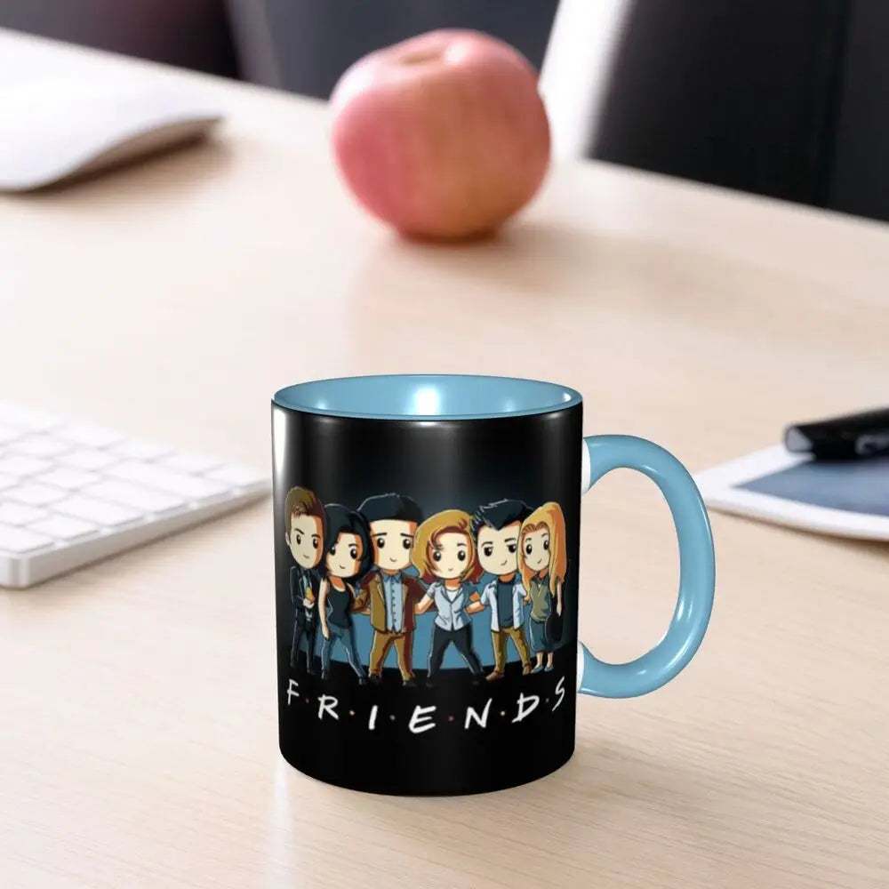 Classic Friends TV Show Coffee Mugs DIY Personalized Ceramic Mug Creative Gift
