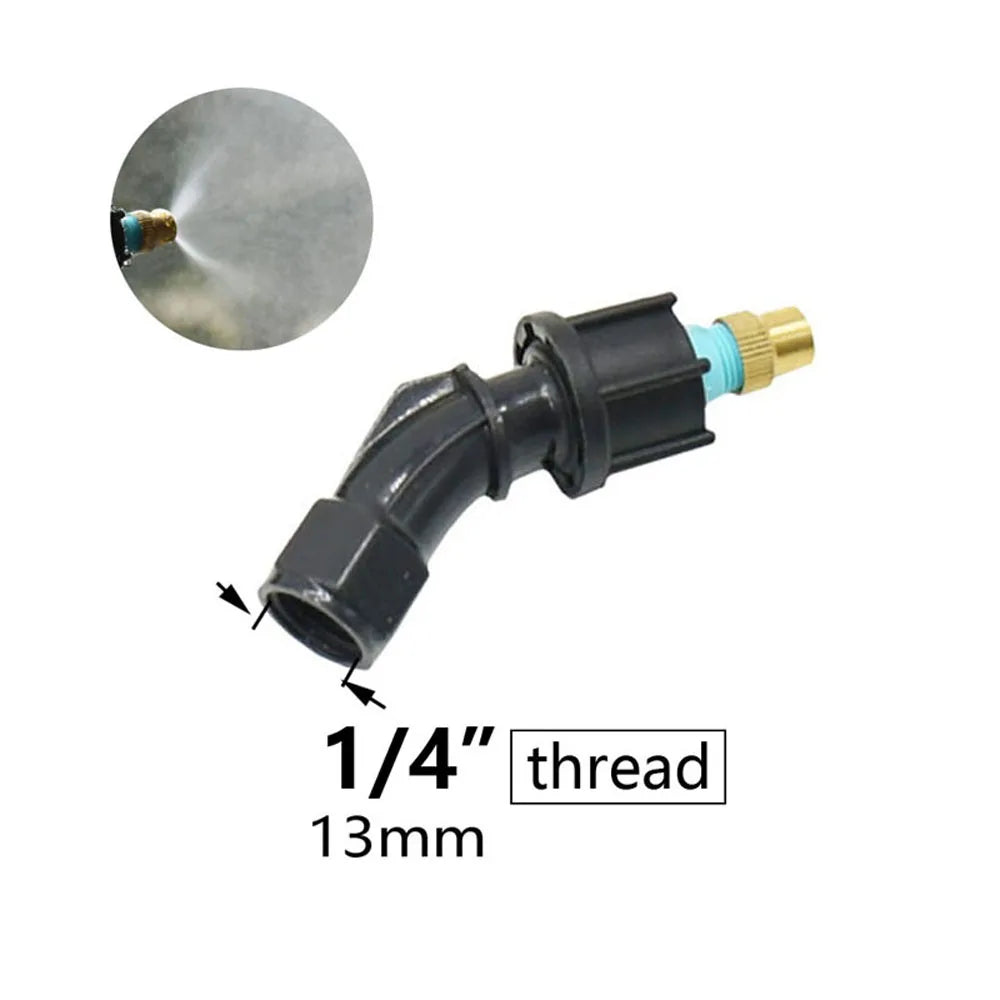 Agricultural Atomizing Sprayer Mist Nozzle Single/Double/Three Nozzle Head Garden Lawn Irrigation Pesticide Spraying Sprinkler