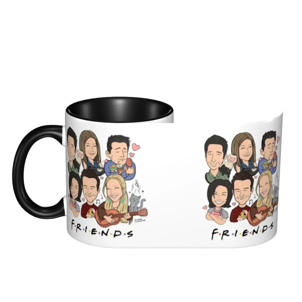 Classic Friends TV Show Coffee Mugs DIY Personalized Ceramic Mug Creative Gift