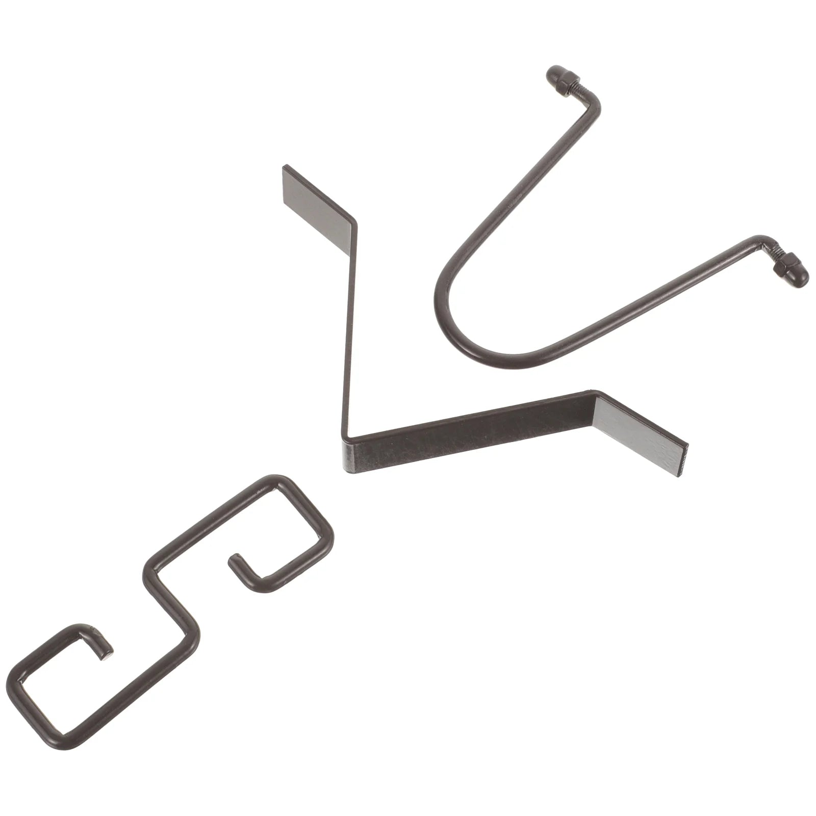 Rain Chain Gutter Clip V-Shaped Rain Chain Cup Portable iron Downspout Outlet Hanger Cup home Gutter Downpipe accessories
