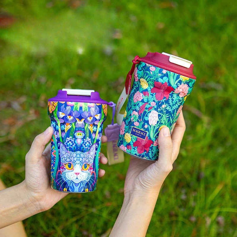 Coffee Cup High Appearance Insulated Cup Portable Cooling Water Cup Gift