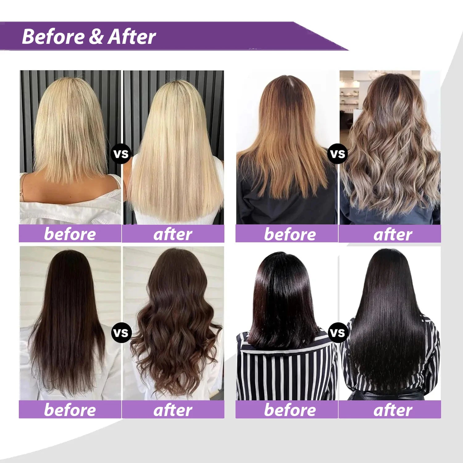 Straight Tape In Hair Extensions Remy Brazilian Hair Extensions Tape Ins For Women Natural Black 16-26 Inches 20Pcs 50G/Pack