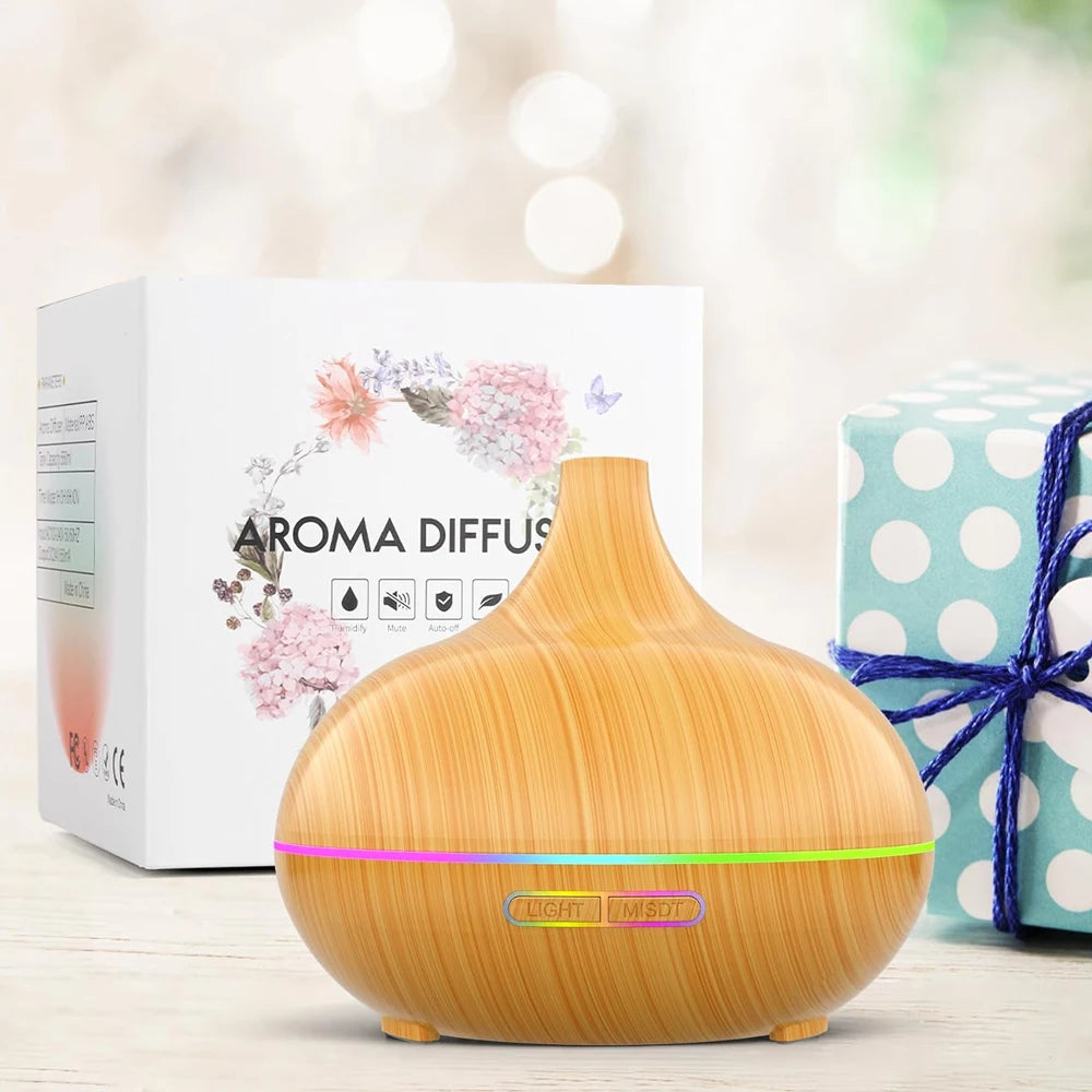Aroma Diffuser for Essential Oil Large Room,Office Essential Oil Diffusers for Home Kids, Cool Mist humidifier for Bedroom Quiet