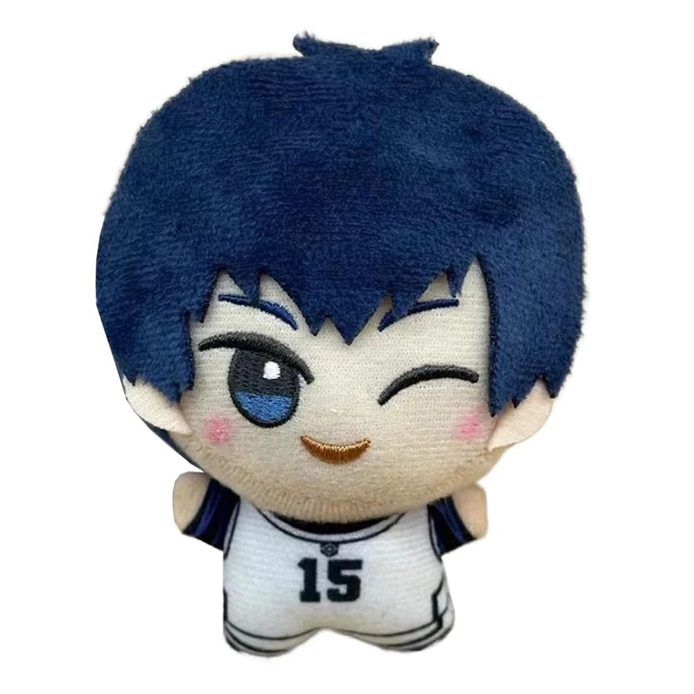 11cm Blue Lock Plush Toy Pendant Seishiro Nagi Isagi Yoichi Chigiri Bachira Meguru Mikage Reo Rin Itoshi Backpack Keychain Gift