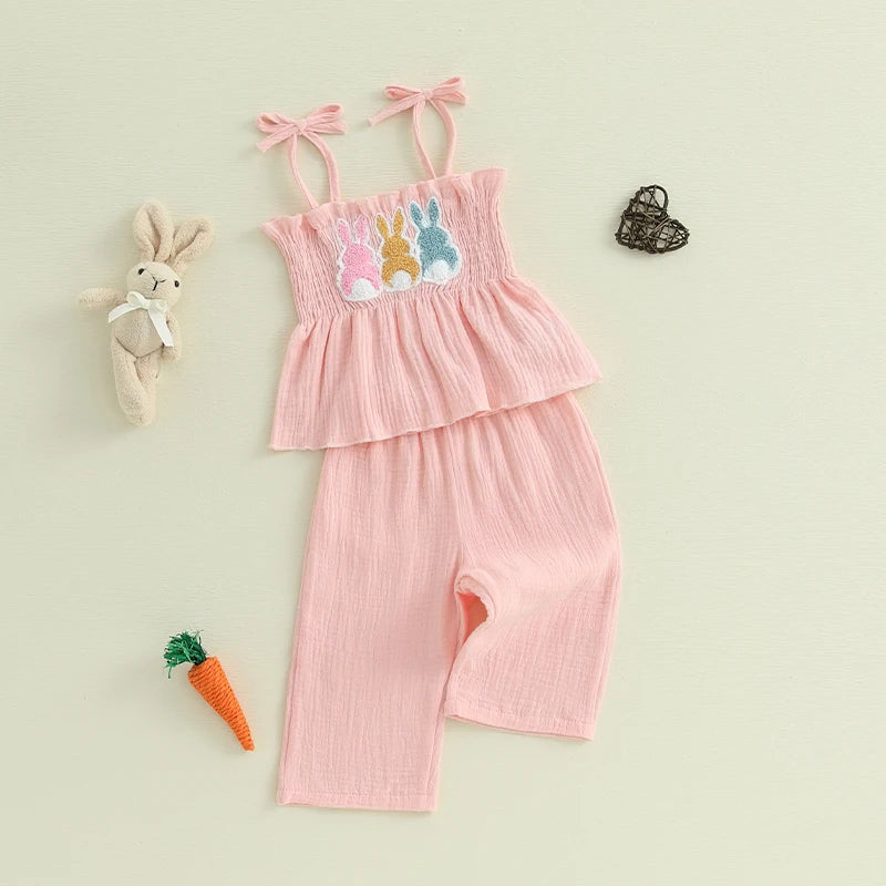 Adorable Baby Girl Spring Outfits Floral Print Ruffle Sleeve Top with Bowknot Shorts 2 Piece Set for Easter