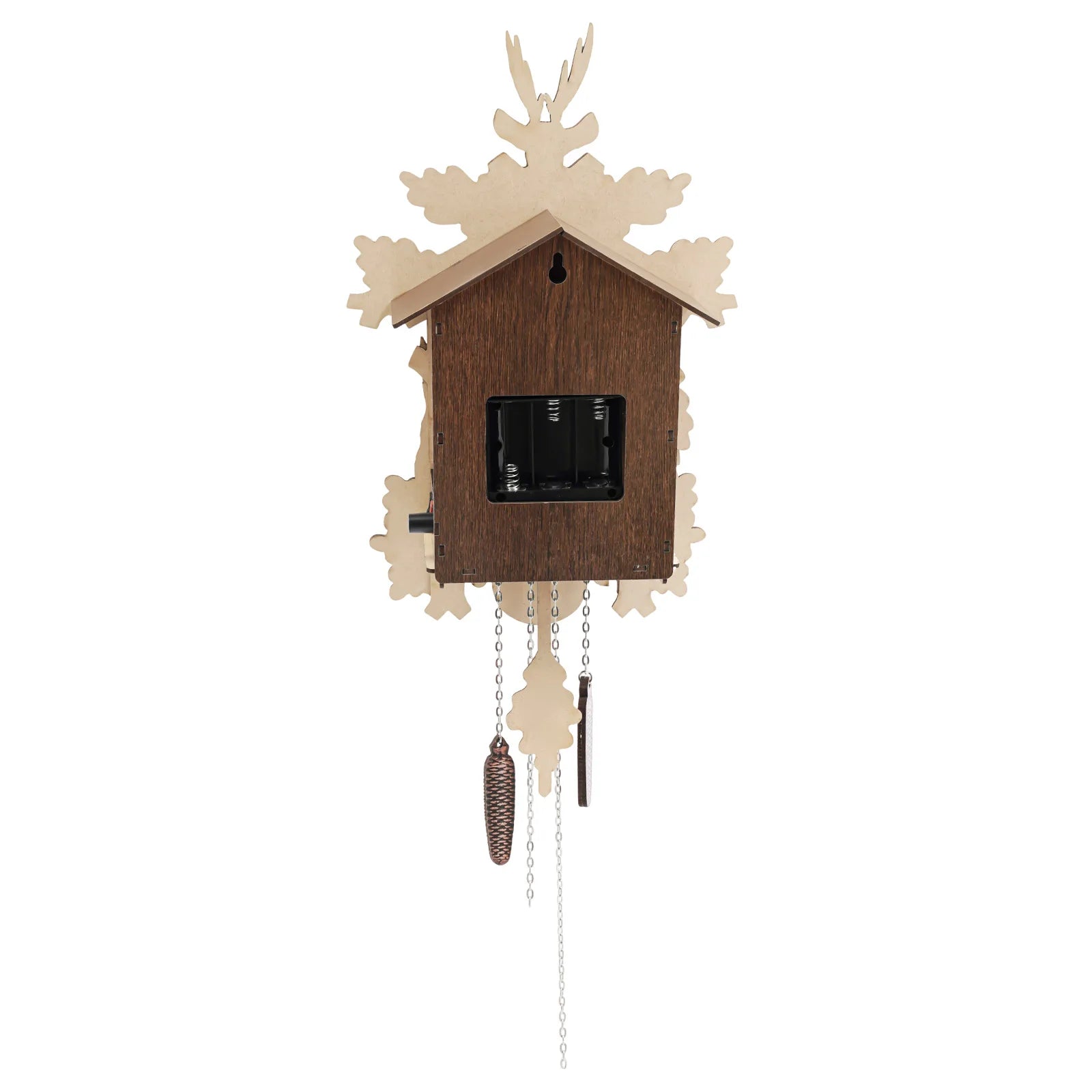 Forest Nordic Style Retro Cuckoo Wall Clock Wall Clock Cuckoo Wall Clock Wooden Hanging Wall Clock Bird Clock tea room parlor