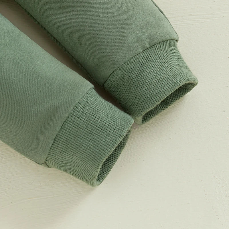 Adorable Infant Easter Clothing Set with Cute Bunny Print Long Sleeve Top and Matching Pants for Baby Boys and Girls