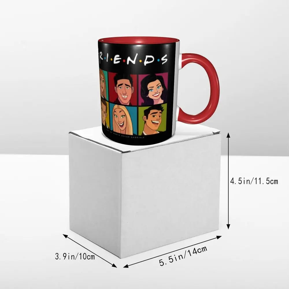 Classic Friends TV Show Coffee Mugs DIY Personalized Ceramic Mug Creative Gift