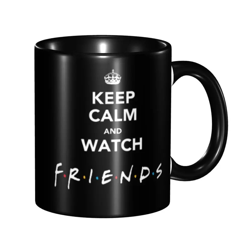 Classic Friends TV Show Coffee Mugs DIY Personalized Ceramic Mug Creative Gift