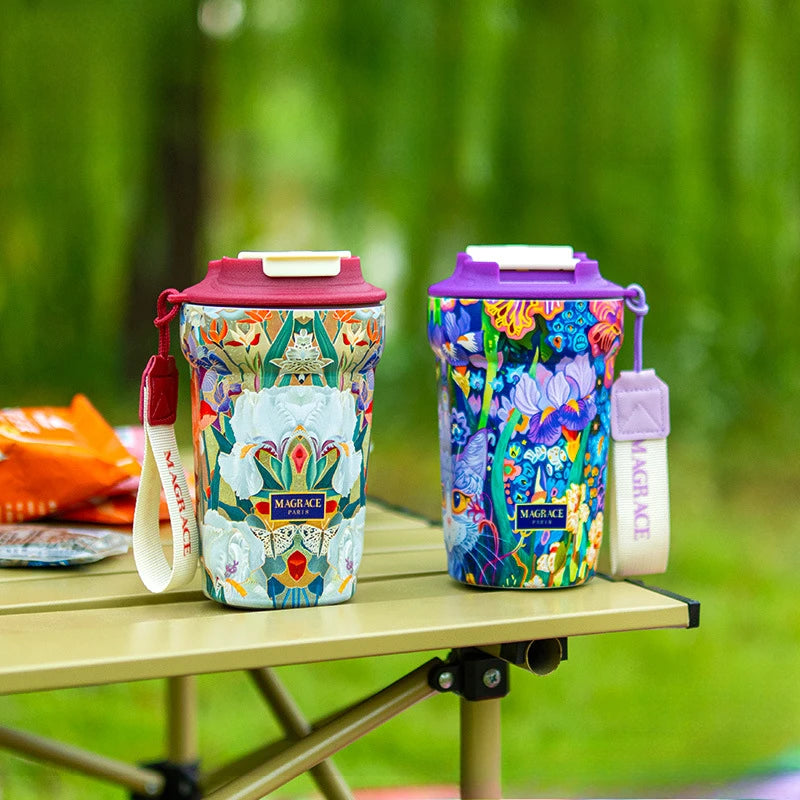 Coffee Cup High Appearance Insulated Cup Portable Cooling Water Cup Gift