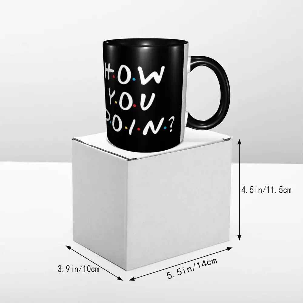 Classic Friends TV Show Coffee Mugs DIY Personalized Ceramic Mug Creative Gift