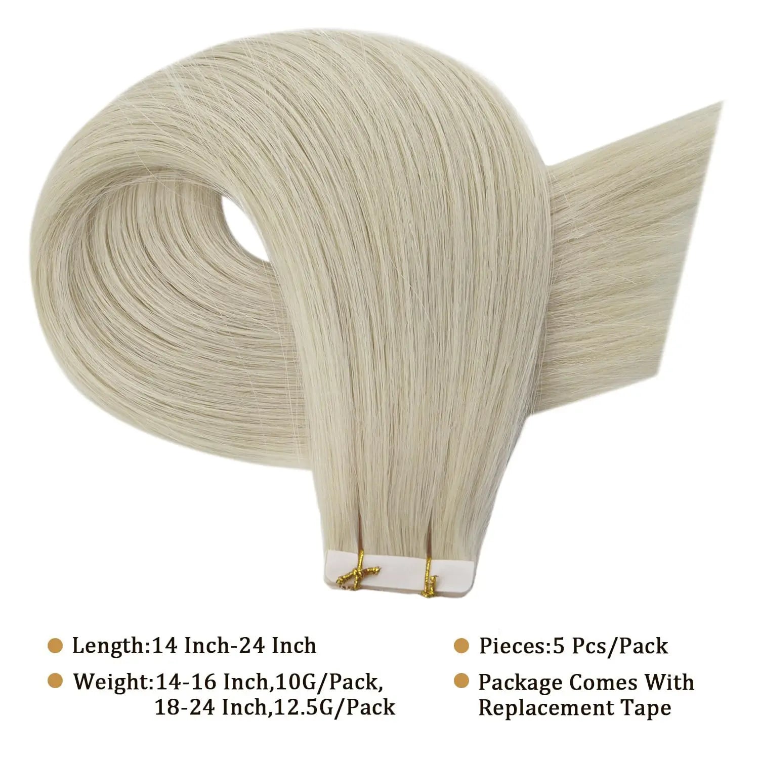 Full Shine Hair Injection Tape ins Hair Extension Human Hair Seamless Tape in Human Hair Extensions Invisible Hair Extensions