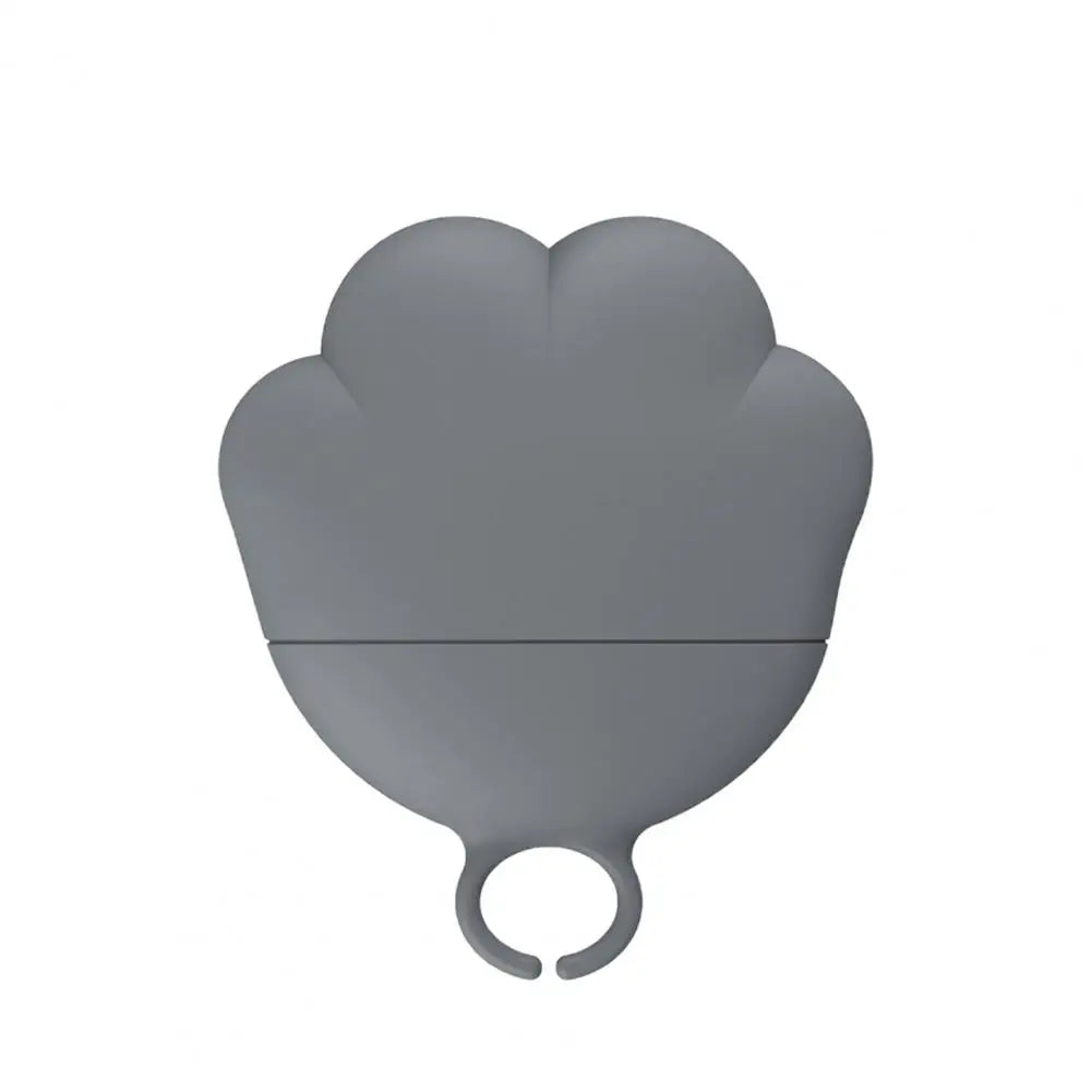 Pet Canned Spoon Adorable Lovely Paw Design Silicone Cat Food Can Lid Cover Spoon Jar Opener Puppy Feeding Food Scoop