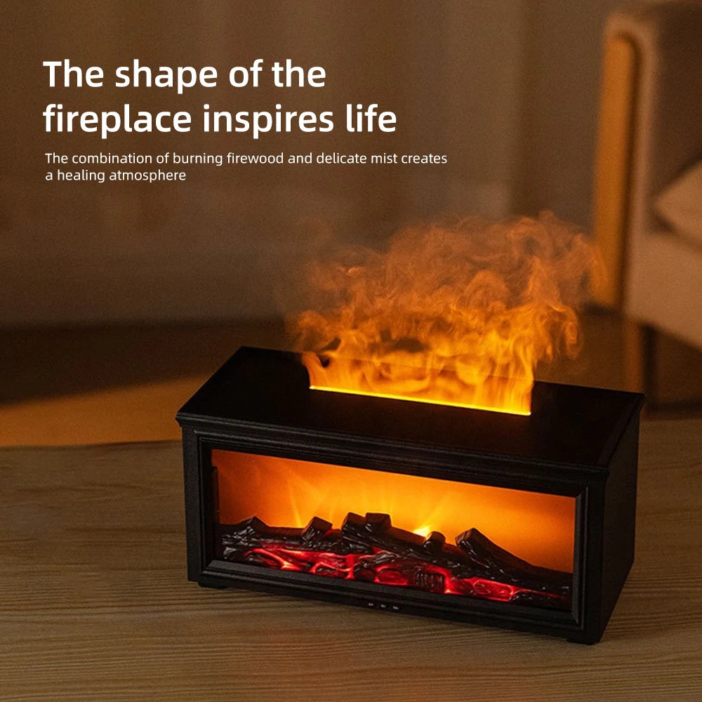 Air Humidifier & Essential Oil Diffuser with Night Light  Aromatherapy for Home & Office