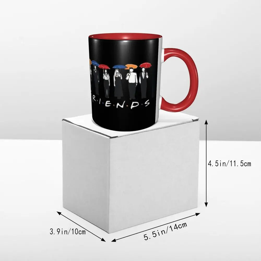 Classic Friends TV Show Coffee Mugs DIY Personalized Ceramic Mug Creative Gift