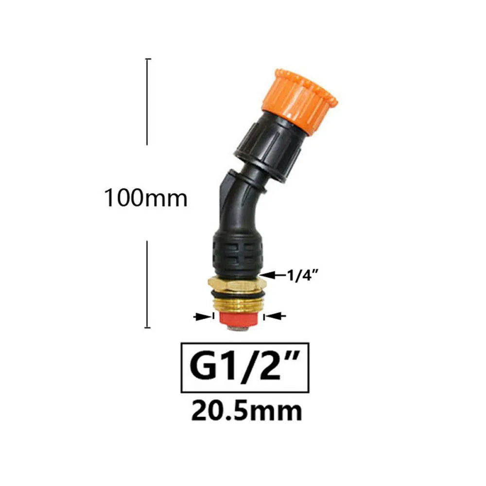 Agricultural Atomizing Sprayer Mist Nozzle Single/Double/Three Nozzle Head Garden Lawn Irrigation Pesticide Spraying Sprinkler