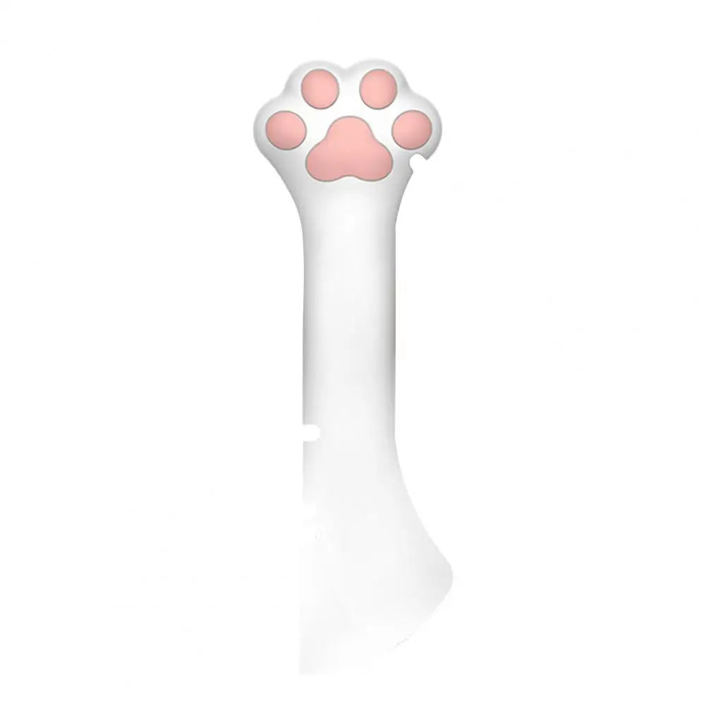 Pet Canned Spoon Adorable Lovely Paw Design Silicone Cat Food Can Lid Cover Spoon Jar Opener Puppy Feeding Food Scoop
