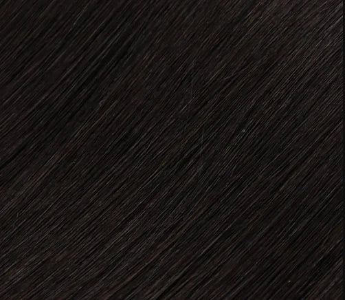 Straight Tape in Human Hair Extensions Natural Hair Extension Color #1B 14-26 Inches Brasil Remy Human Hair For Black Woman