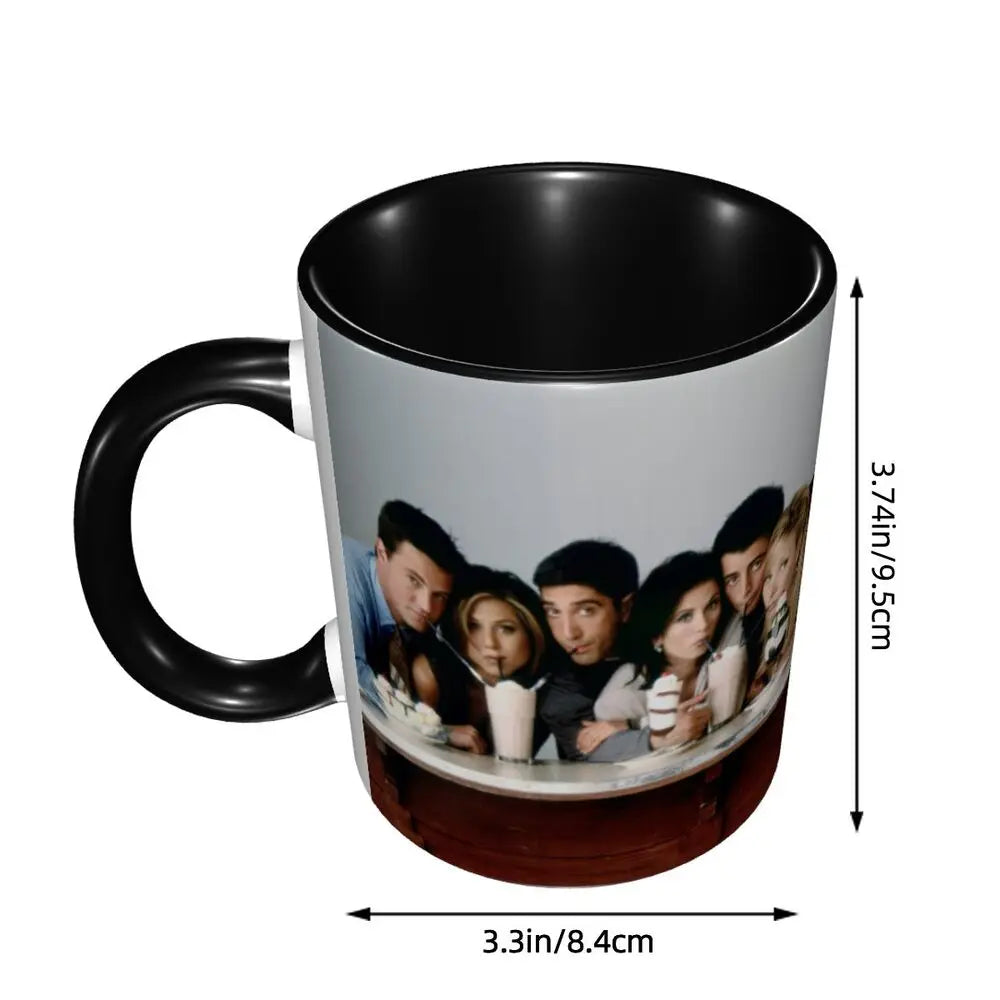Classic Friends TV Show Coffee Mugs DIY Personalized Ceramic Mug Creative Gift