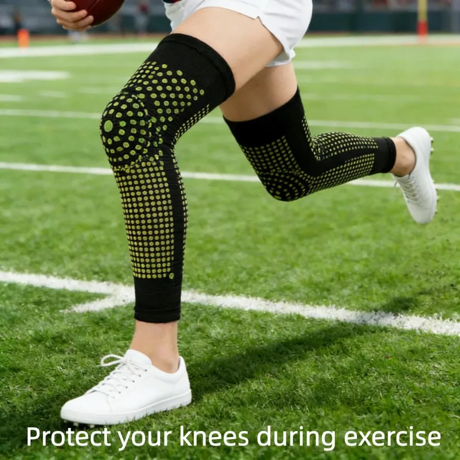 Pair of Self-Heating Knee Braces Latex Warm Knee Support with Moxa Warmth for Comfort & Daily Home Use Joint Protection