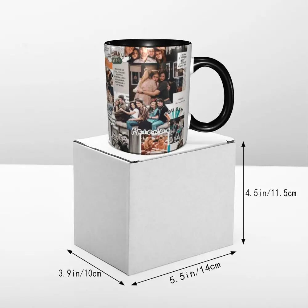 Classic Friends TV Show Coffee Mugs DIY Personalized Ceramic Mug Creative Gift