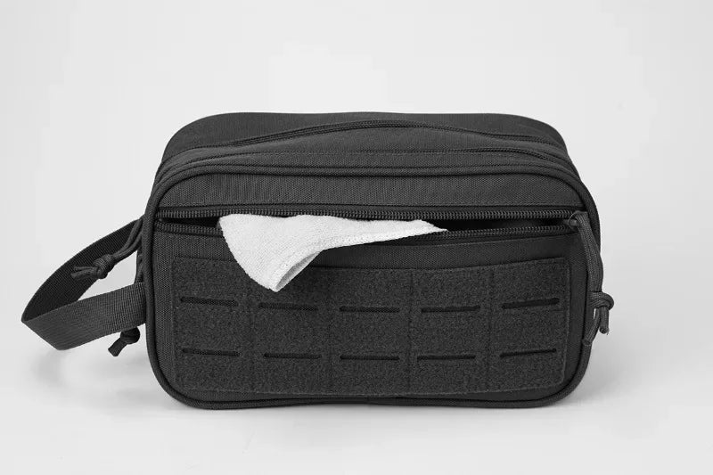 Toiletry Bag For Men Hygiene Bag Mens Shaving Kit Travel shower Bag Waist BackpackTool Molle Pouches Small Dopp Kit belt bag