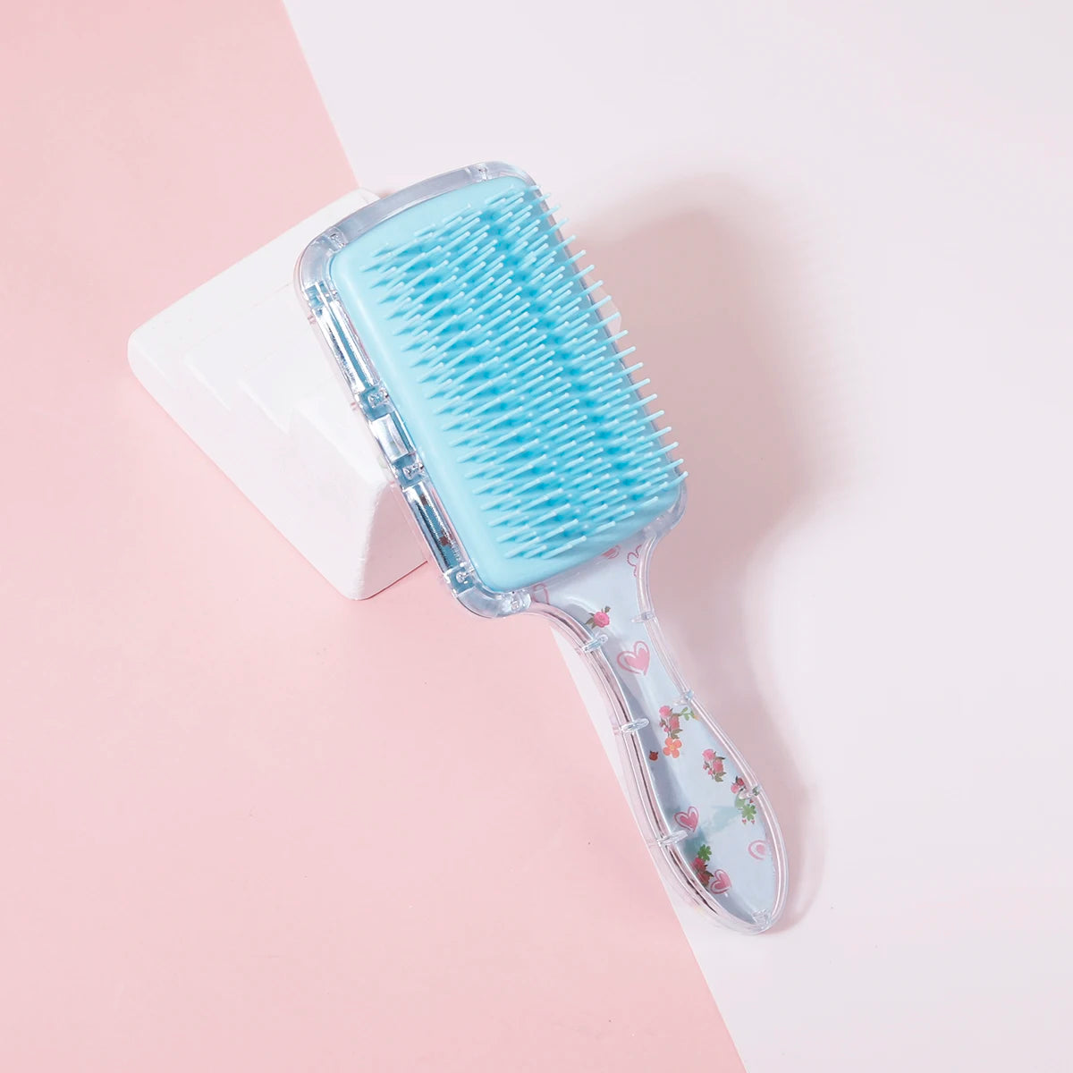 1piece of anti-static massage airbag straight curly hair comb dual-purpose portable hair styling tool Special for real hair wigs