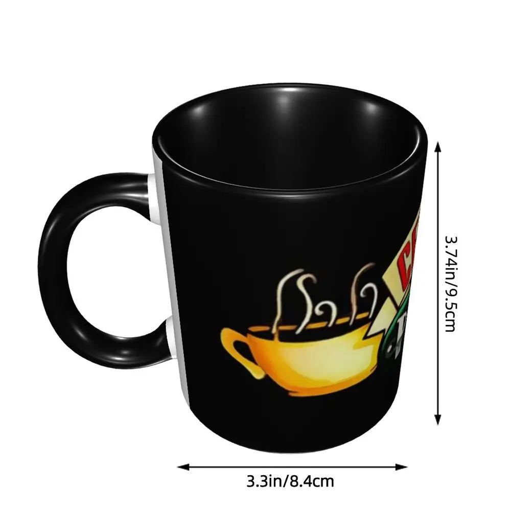 Classic Friends TV Show Coffee Mugs DIY Personalized Ceramic Mug Creative Gift