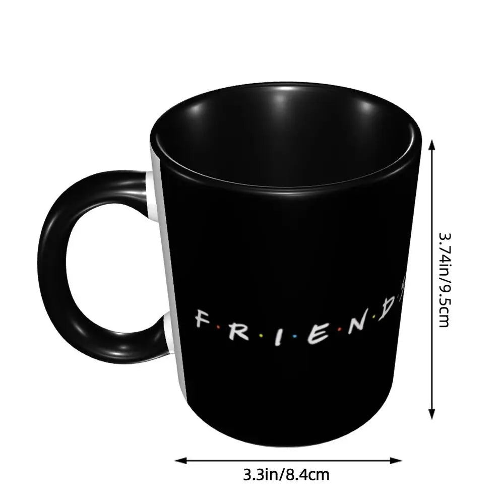 Classic Friends TV Show Coffee Mugs DIY Personalized Ceramic Mug Creative Gift