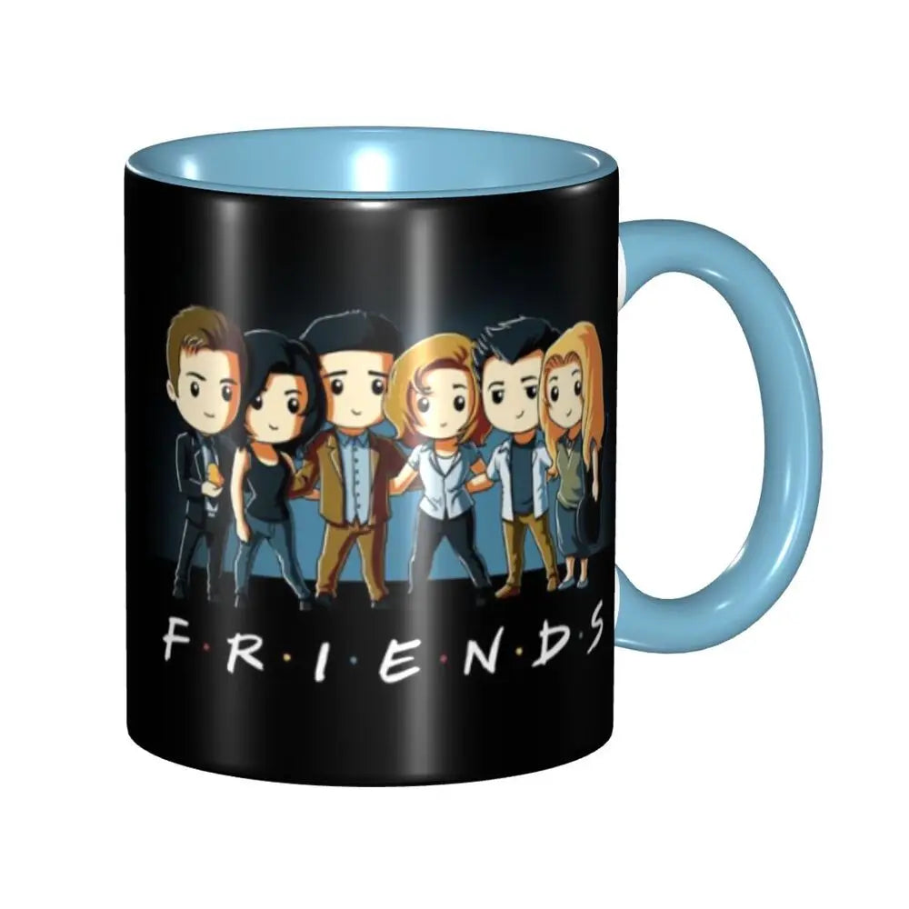 Classic Friends TV Show Coffee Mugs DIY Personalized Ceramic Mug Creative Gift