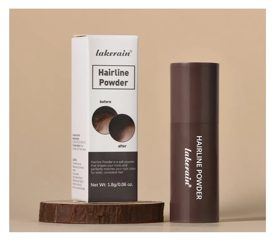 Hairline Powder Long Lasting Shadow Filling Forehead Hair Gaps Waterproof Sweat-proof Fine Powder Natural Color Hairline Makeup