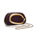 Box Bag Metal Clutch Bag Crossbody Pu Leather Clutch Shoulder Luxury Handbags Women's Handbag Ladies Female Evening Purse