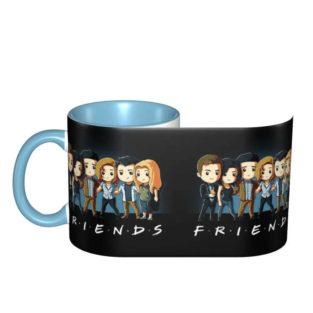 Classic Friends TV Show Coffee Mugs DIY Personalized Ceramic Mug Creative Gift