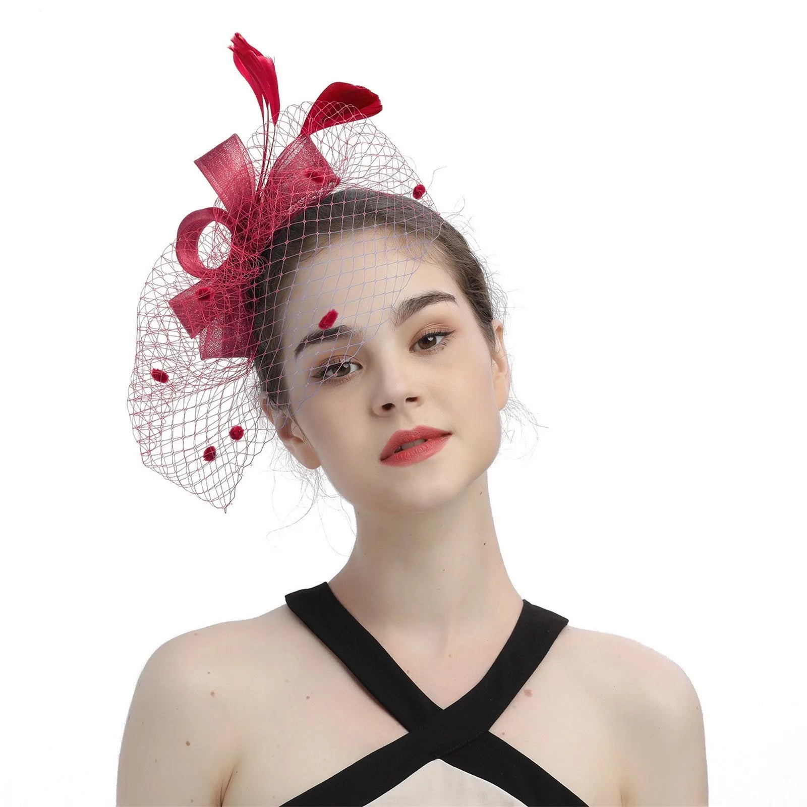Headband Soccer Hats For Women Fascinators Womens Bow Top Hat For Tea Party Cocktail Wedding Church Headbands Sweating Men