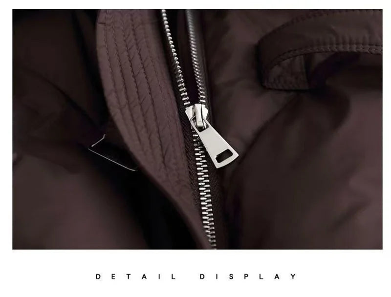 2025 Fashion  Winter New Down Cotton Jacket Women's Cotton-Padded Thicken Warm Parkas Short Coat Female Casual Ladies Overwear