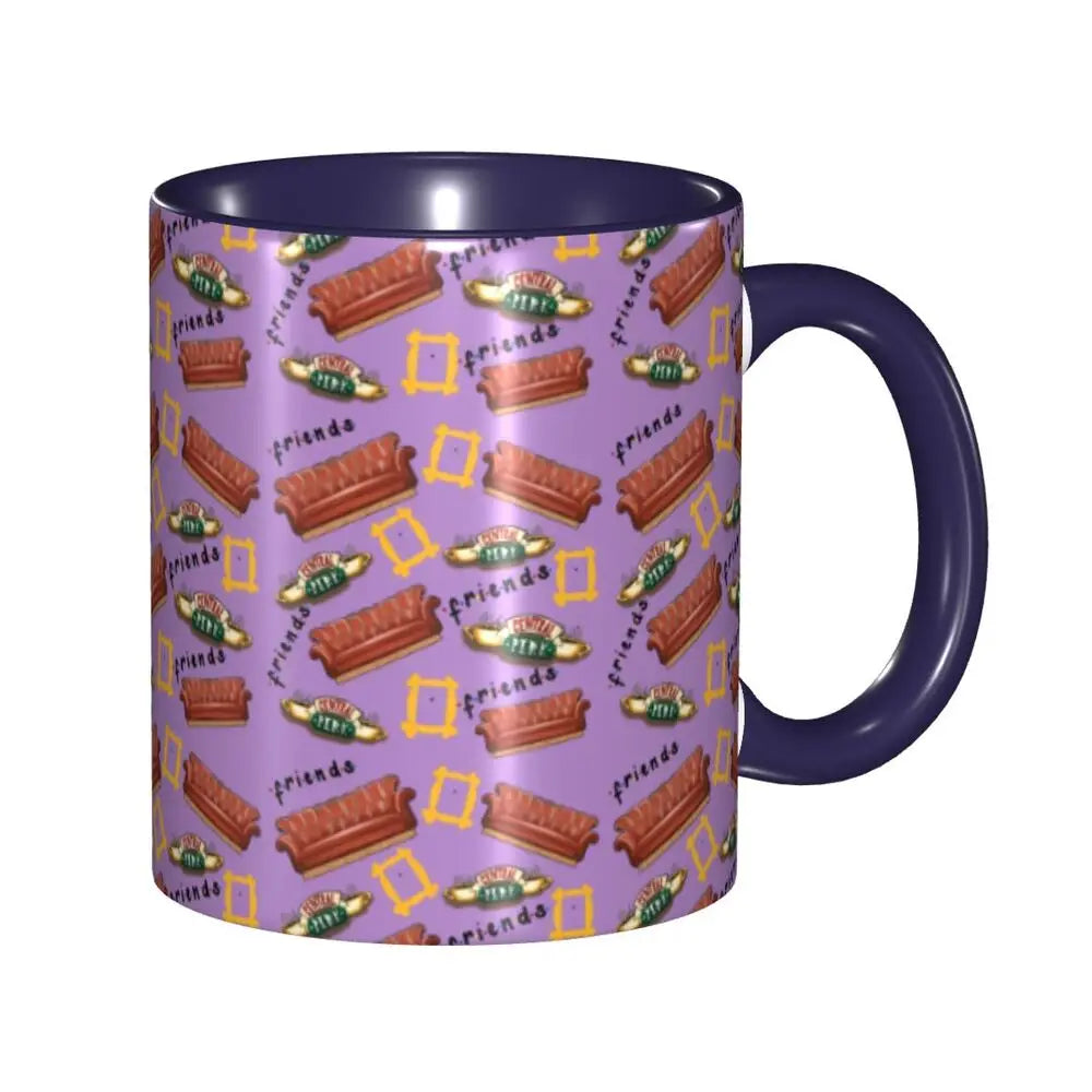 Classic Friends TV Show Coffee Mugs DIY Personalized Ceramic Mug Creative Gift