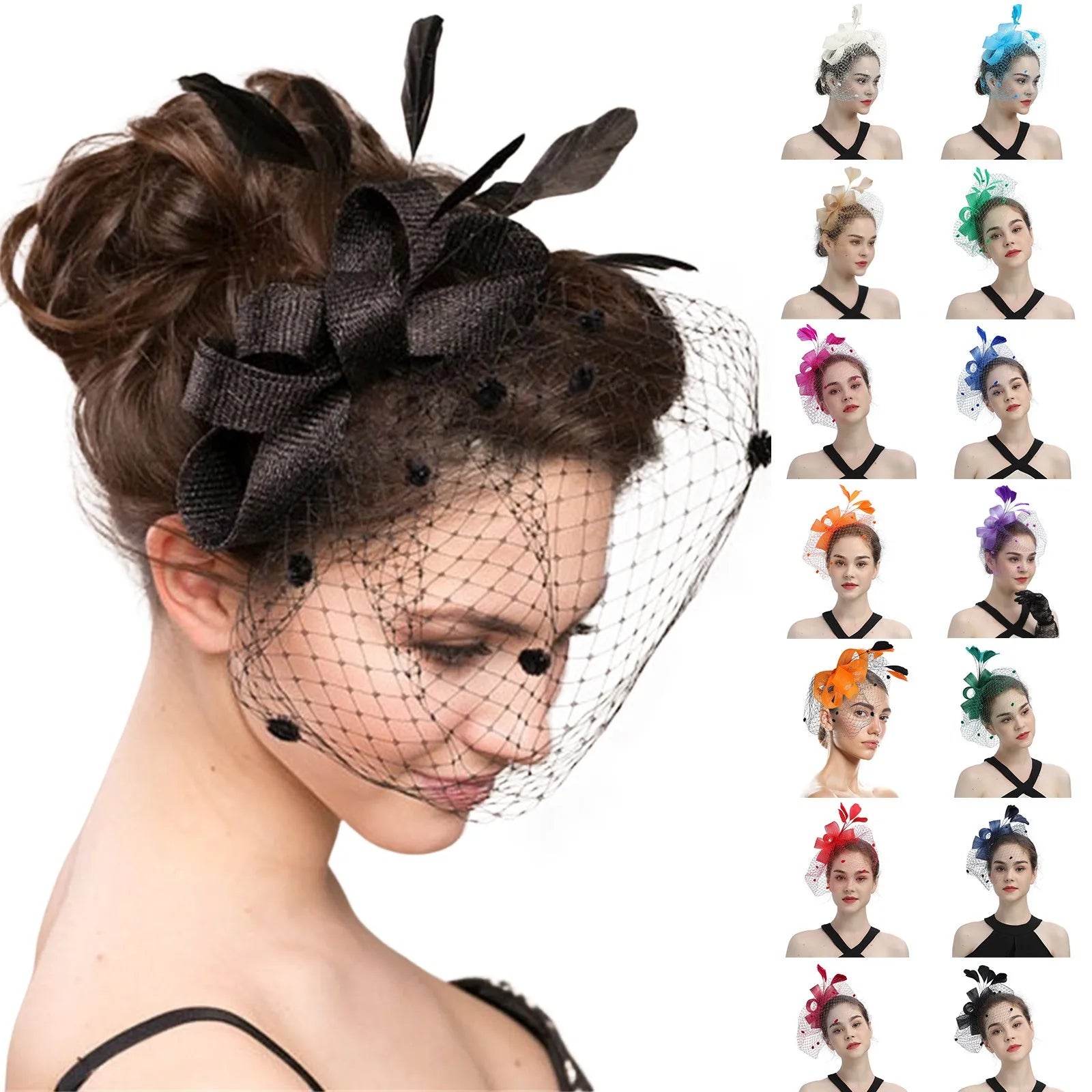 Headband Soccer Hats For Women Fascinators Womens Bow Top Hat For Tea Party Cocktail Wedding Church Headbands Sweating Men