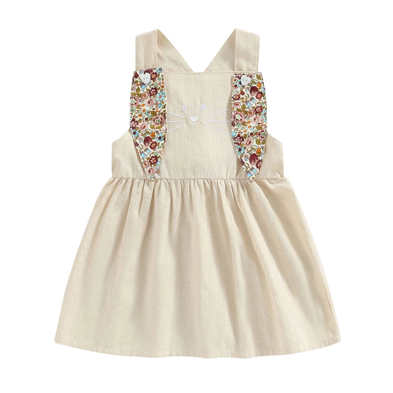 Adorable Infant Easter Romper Sweet Ruffle Sleeve Round Neck Chick Jumpsuit with Bow Detail