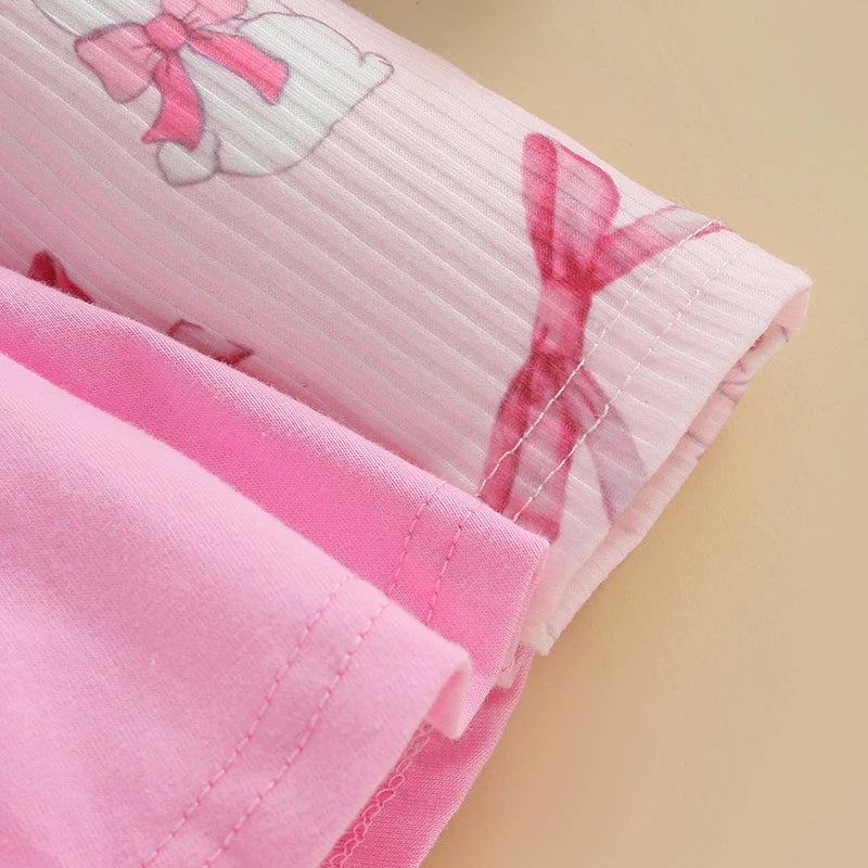 Adorable Baby Girls Easter Outfit Set with Bunny Embroidery Romper Dress Skirt Bodysuit Jumpsuit and Headband