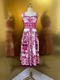 JAMERARY Summer Blue And White Porcelain Flower Printing Floral Long Dress Women Straps Zipper Elastic Backless Midi Vestidos