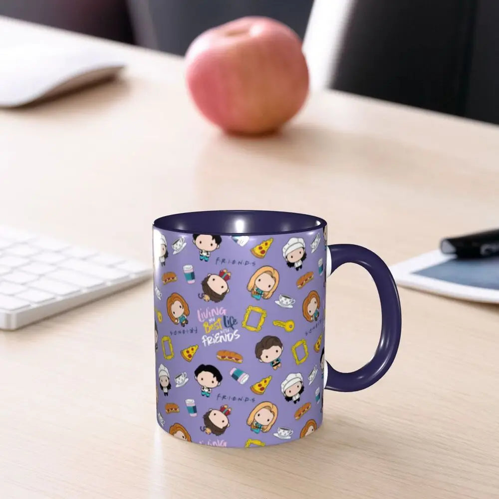 Classic Friends TV Show Coffee Mugs DIY Personalized Ceramic Mug Creative Gift