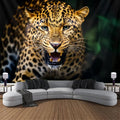 Animal Leopard Waterfall Tapestry Wall Art Floral  Wall Hanging Home House  Bedroom Decor For 2023 Tapiz Y2k Arazzi