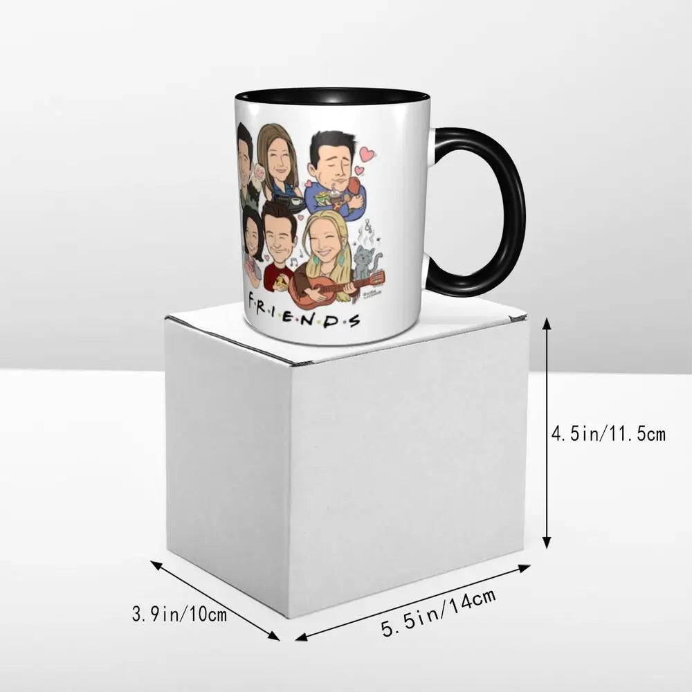 Classic Friends TV Show Coffee Mugs DIY Personalized Ceramic Mug Creative Gift