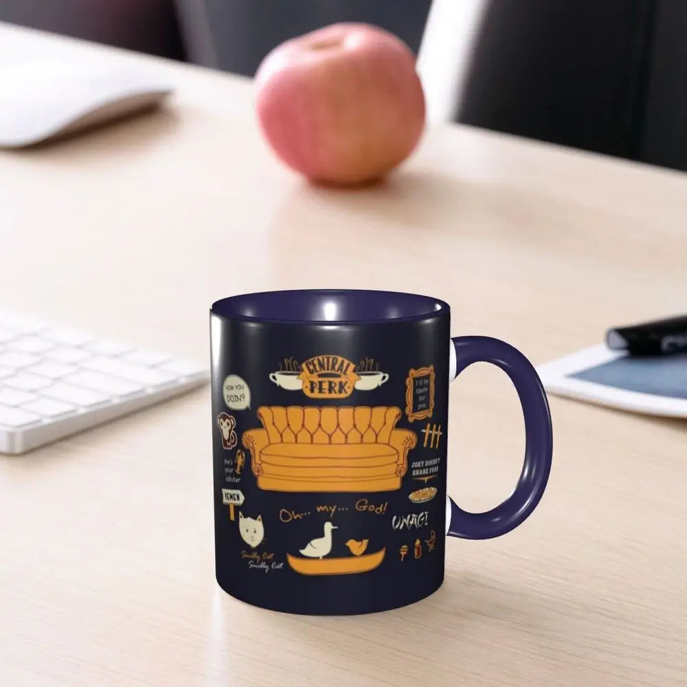 Classic Friends TV Show Coffee Mugs DIY Personalized Ceramic Mug Creative Gift