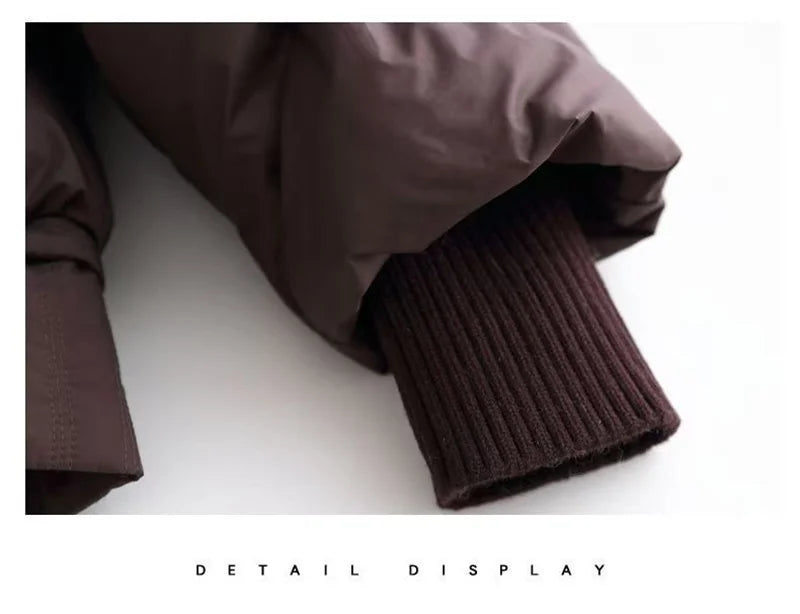 2025 Fashion  Winter New Down Cotton Jacket Women's Cotton-Padded Thicken Warm Parkas Short Coat Female Casual Ladies Overwear
