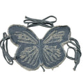 Women Summer Tank Tops, 3D Butterfly Shaped Halter Neck Sleeveless Self Tie Backless Crop Tops for Ladies