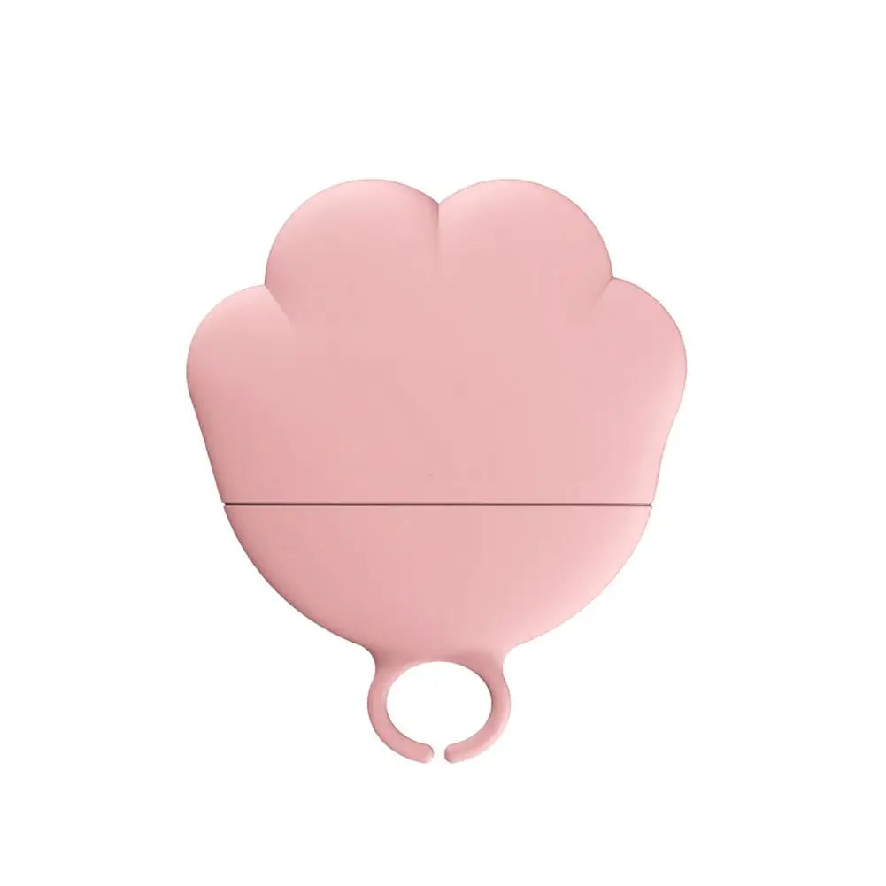 Pet Canned Spoon Adorable Lovely Paw Design Silicone Cat Food Can Lid Cover Spoon Jar Opener Puppy Feeding Food Scoop