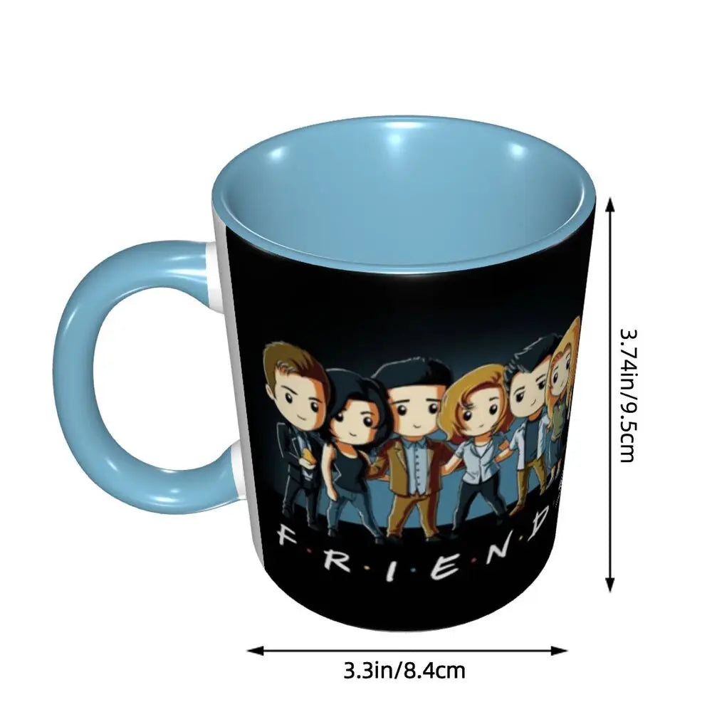 Classic Friends TV Show Coffee Mugs DIY Personalized Ceramic Mug Creative Gift