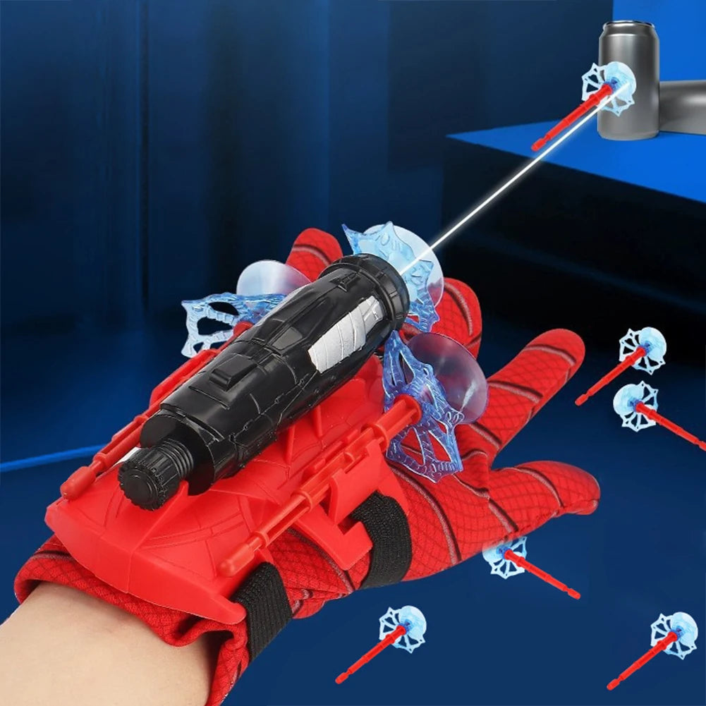 Spider Silk Launcher SpiderMans Cosplay Prop Party Comic Con Children Boys Girls Toys Cartoon Anime New Kids Birthday Cute Gifts